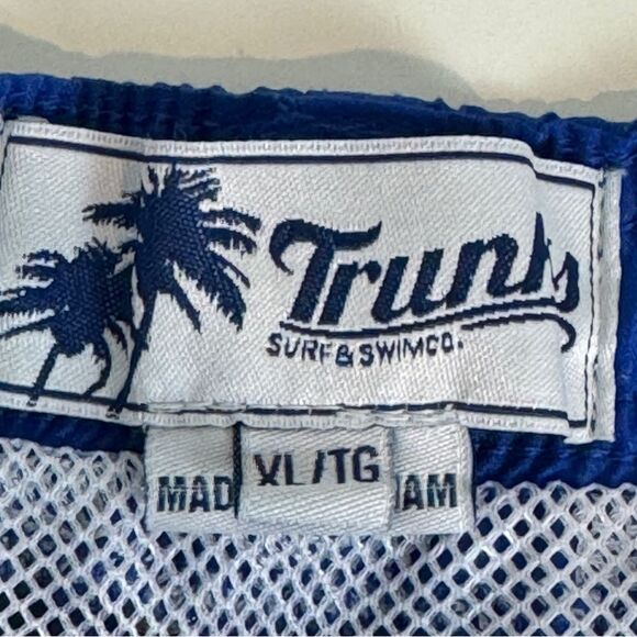 Trunks Surf and Swim Co Swimwear Blue XL - Picture 6 of 7